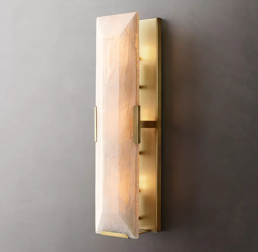 Harlow Calcite Linear Sconce 6 inch
