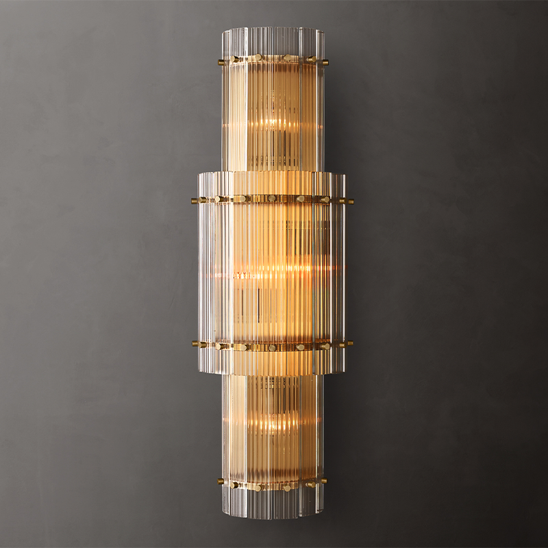 San Marco Glass Grand Round Sconce