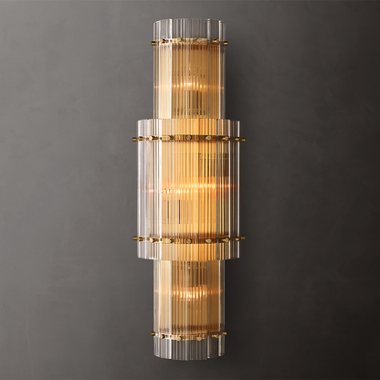 San Marco Glass Grand Round Sconce
