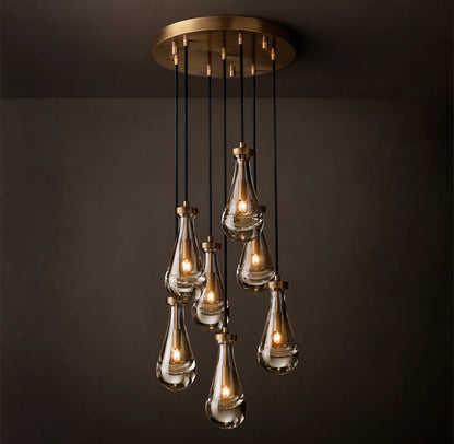 Rain Round Chandelier 36 inch
