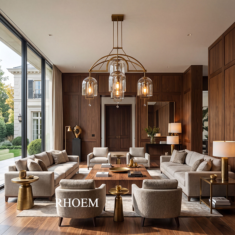 Fulcrum Round Chandelier 60 inch
