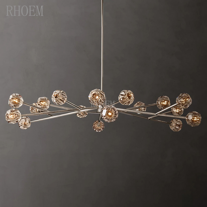 Luxury Boule De Cristal Round Chandelier | Clear Glass