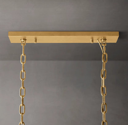 Harlow Crystal Rectangular Chandelier