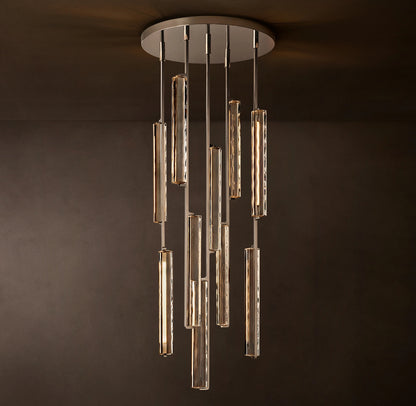 Audubon Crystal Round Chandelier 24 inch