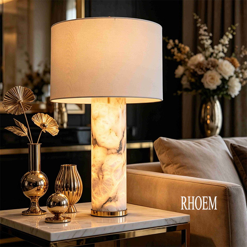 Rivage Lisse Table Lamp 6 inch