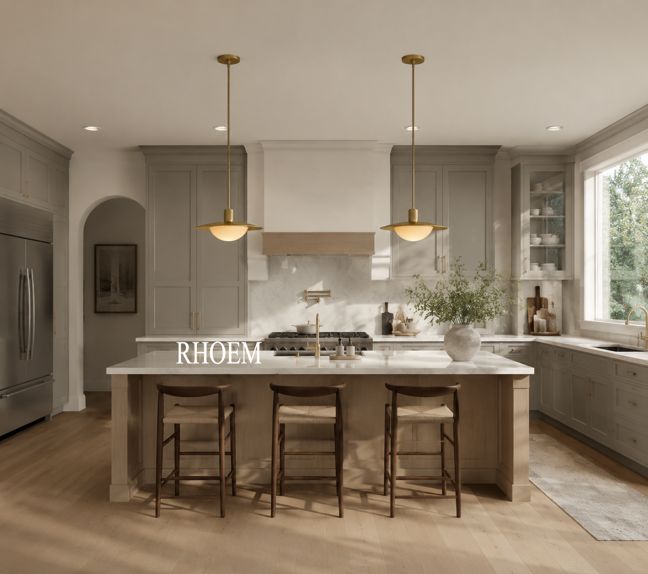 Kennan Round Pendant Light 14 inch