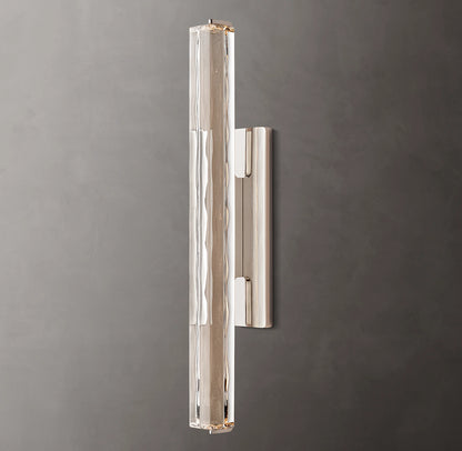 Audubon Crystal Single Sconce 15 inch