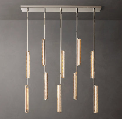 Audubon Crystal Linear Chandelier