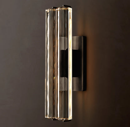 Audubon Crystal Double Sconce 15 inch