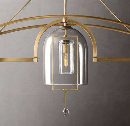 Fulcrum Grand Linear Chandelier 61 inch