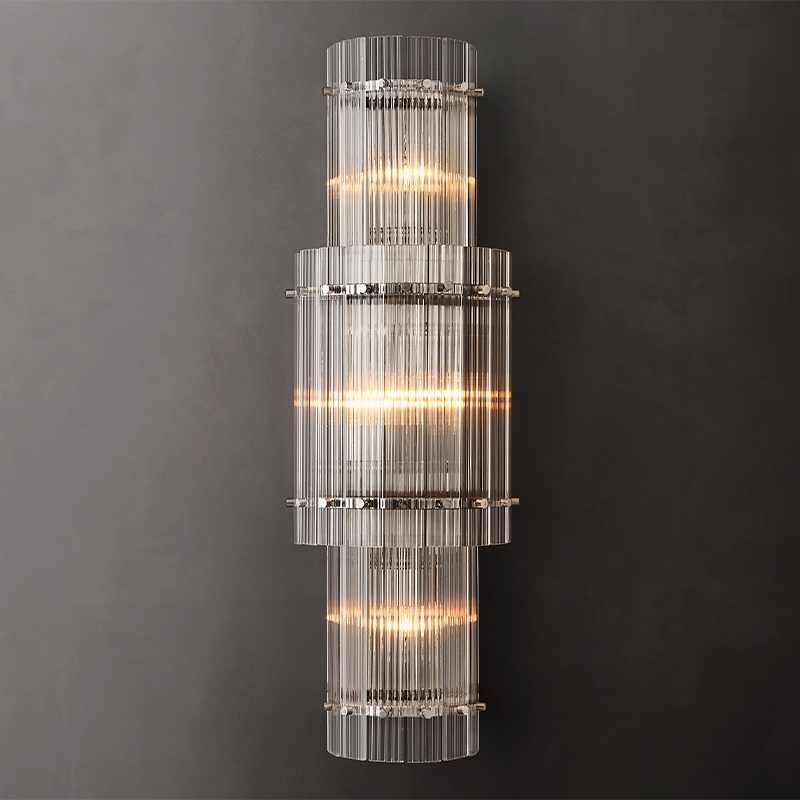 San Marco Glass Grand Round Sconce