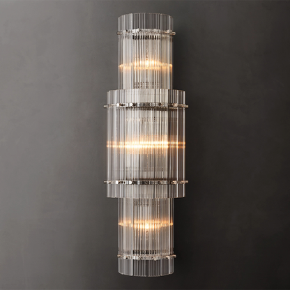 San Marco Glass Grand Round Sconce