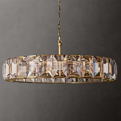 Harlow Crystal Round Chandelier
