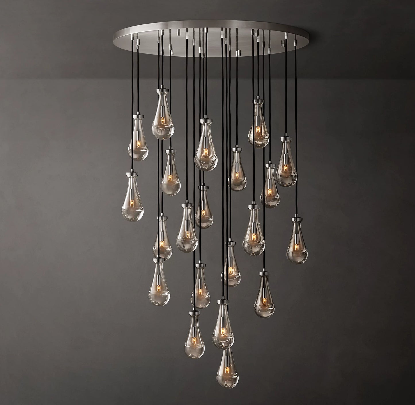 Rain Round Chandelier 36 inch