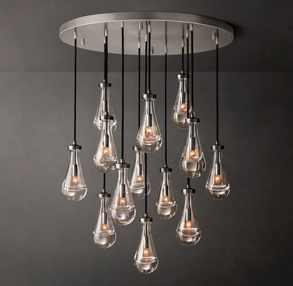 Rain Round Chandelier 36 inch