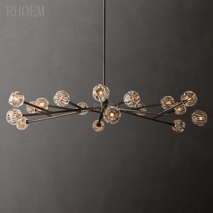 Boule De Cristal Clear Glass Round Chandelier | 24" - 72"