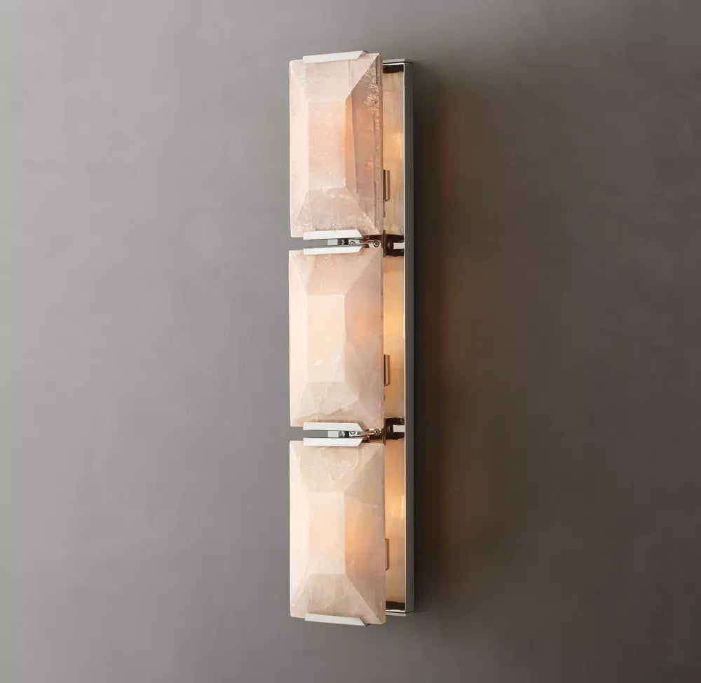 Harlow Calcite Triple Sconce 6 inch