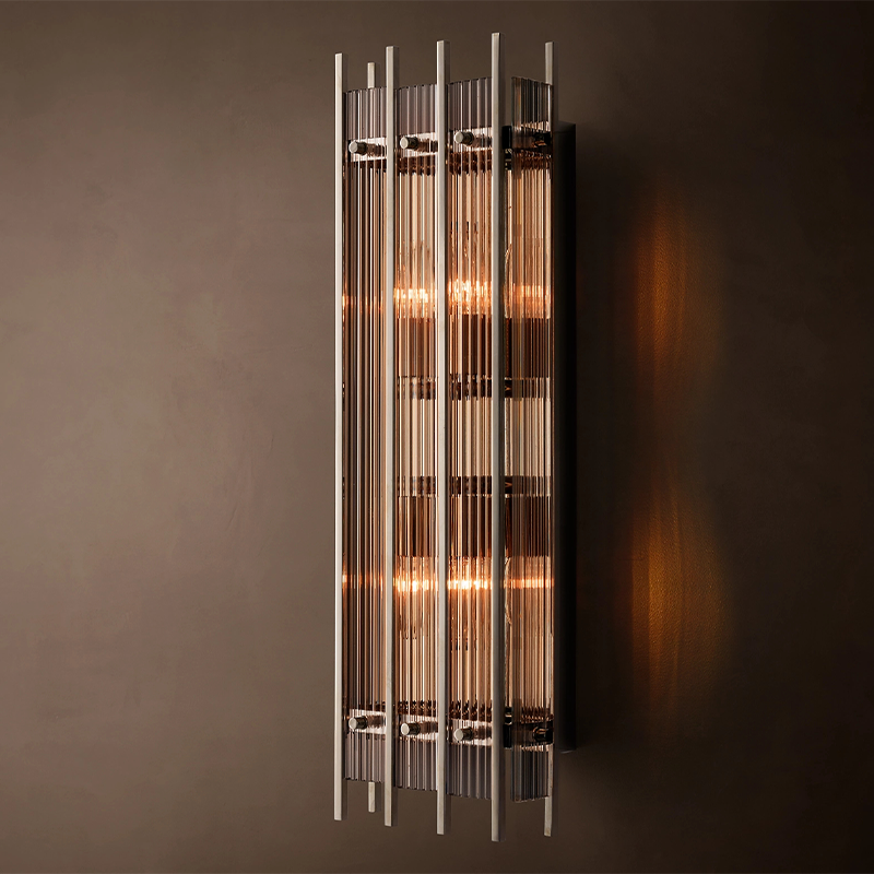 San Marco Glass Grand Rectangular Sconce