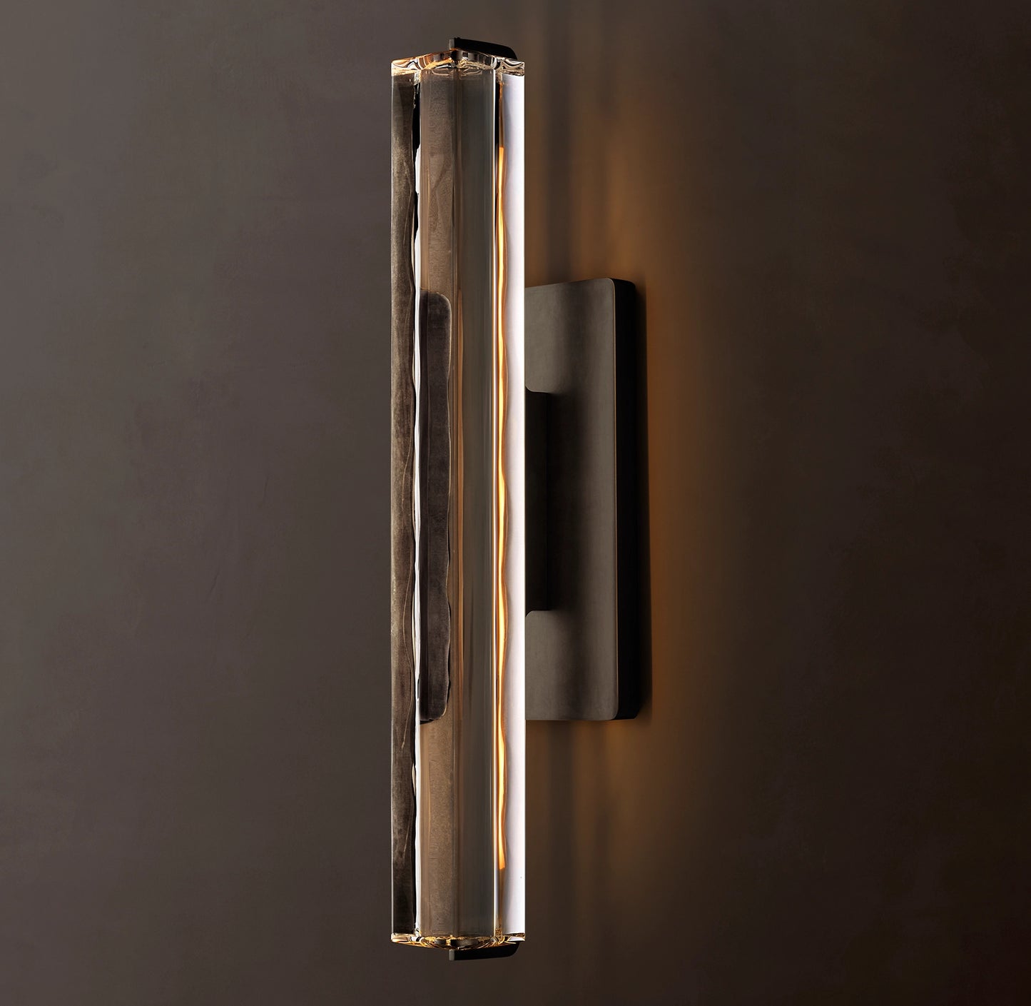 Audubon Crystal Single Sconce 15 inch