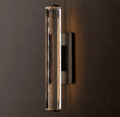Audubon Crystal Single Sconce 15 inch