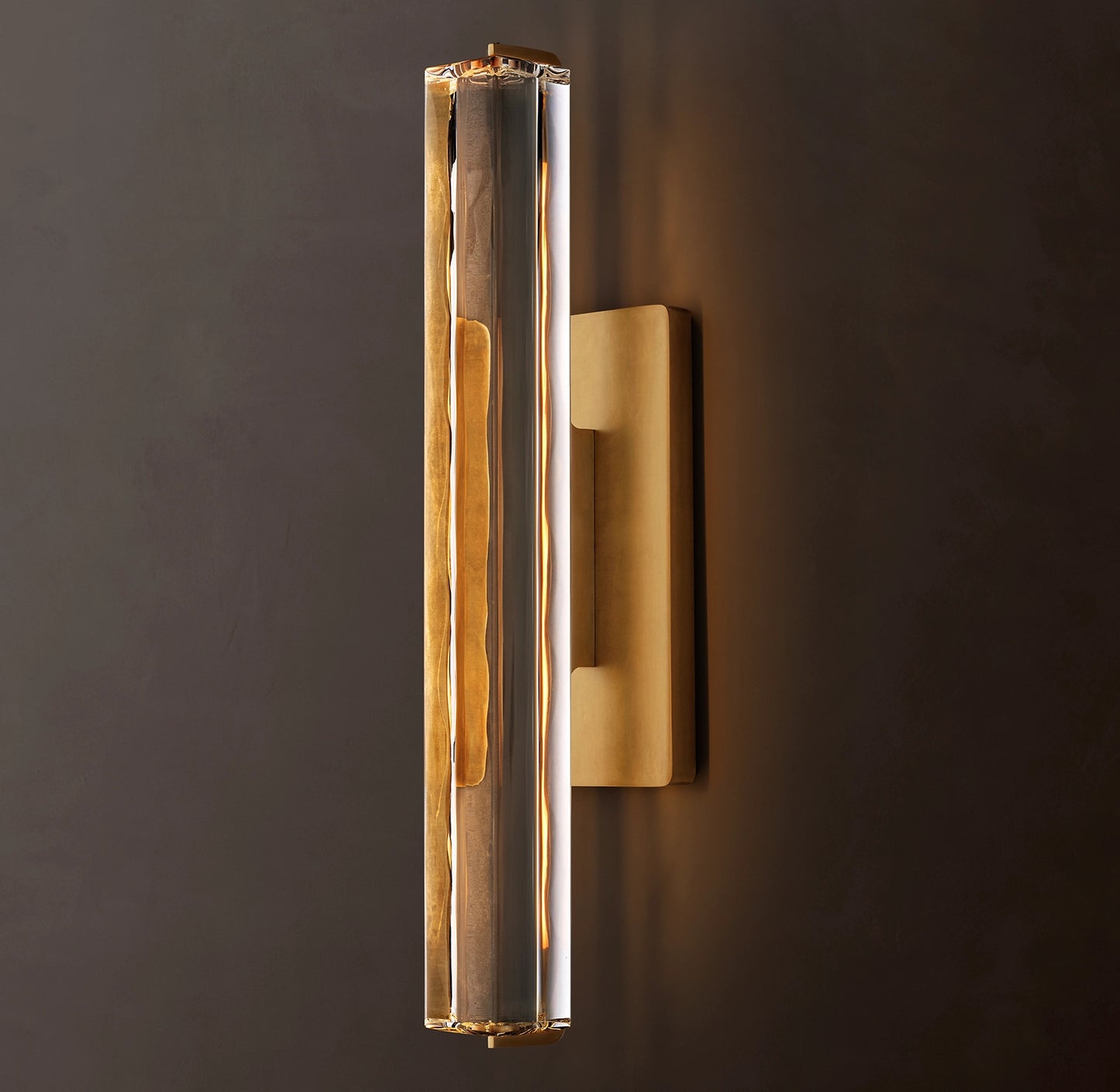 Audubon Crystal Single Sconce 15 inch