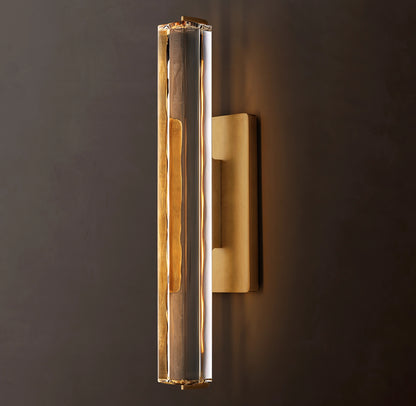 Audubon Crystal Single Sconce 15 inch