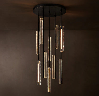 Audubon Crystal Round Chandelier 24 inch