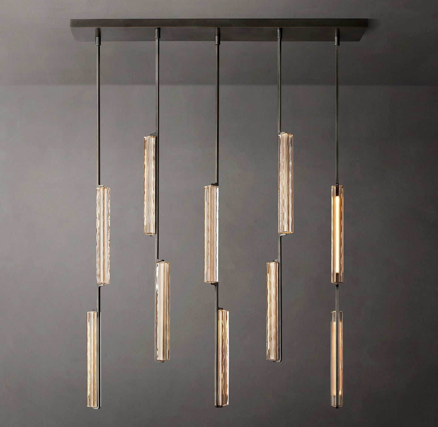 Audubon Crystal Linear Chandelier