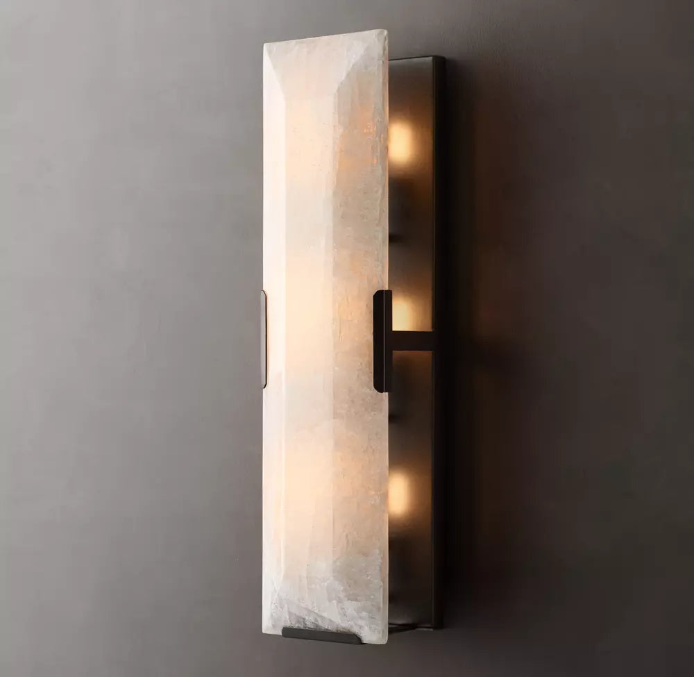 Harlow Calcite Linear Sconce 6 inch