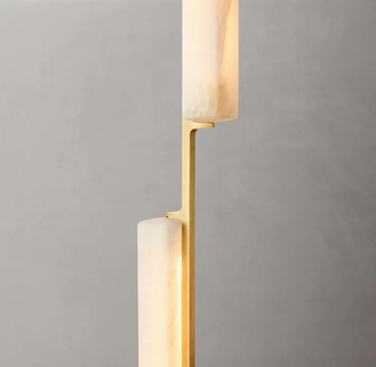 Audubon Alabaster Linear Chandelier