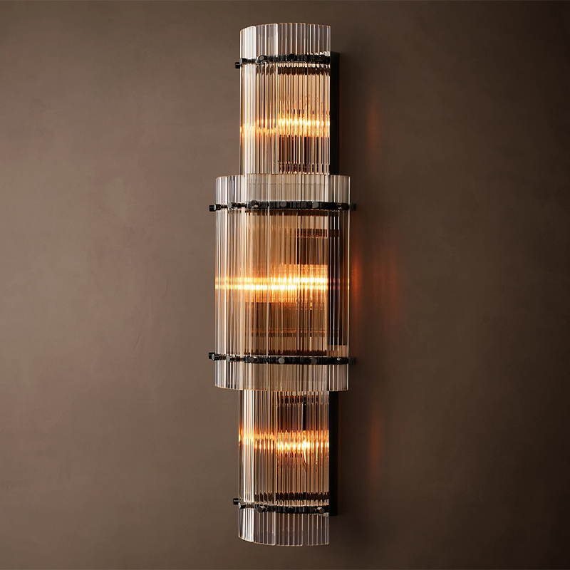 San Marco Glass Grand Round Sconce