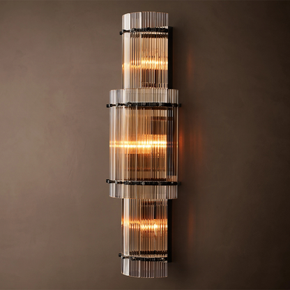 San Marco Glass Grand Round Sconce
