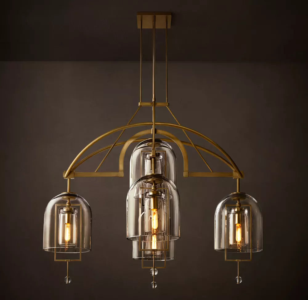 Fulcrum Round Chandelier 60 inch
