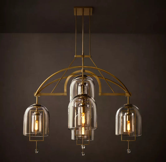 Fulcrum Round Chandelier 48 inch