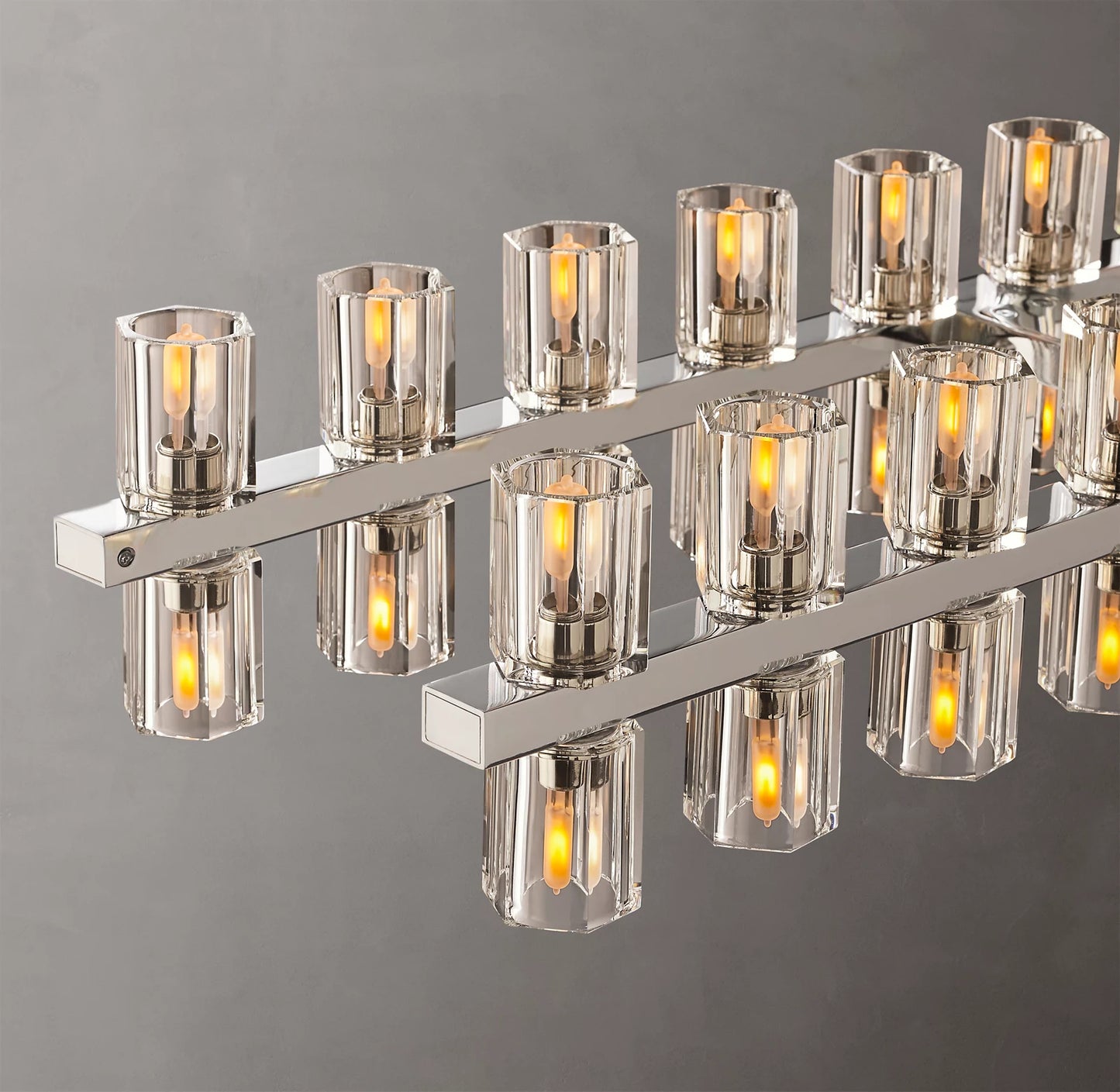 Arcachon Led Rectangular Chandelier 72 inch