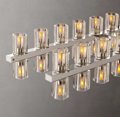 Arcachon Led Rectangular Chandelier 72 inch