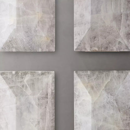 Harlow Calcite Rectangular Chandelier 73 inch