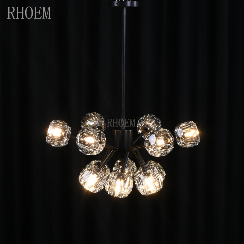 Boule De Cristal Clear Glass Round Chandelier | 24" - 72"