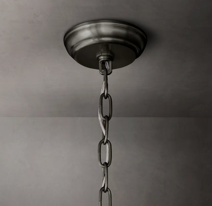 San Marco Glass Round Chandelier