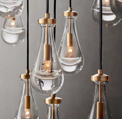 Rain Rectangular Chandelier 54 inch