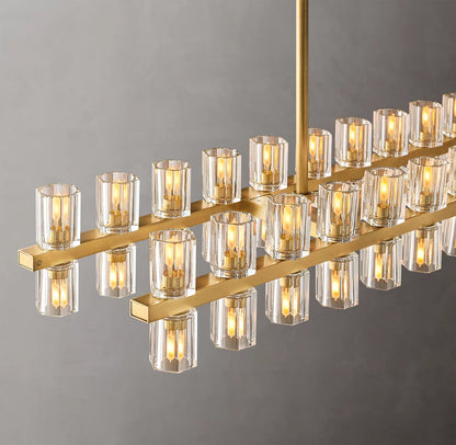 Arcachon Led Rectangular Chandelier 72 inch