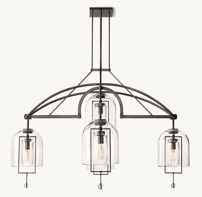 Fulcrum Round Chandelier 60 inch