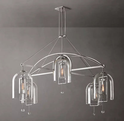 Fulcrum Grand Round Chandelier 73 inch