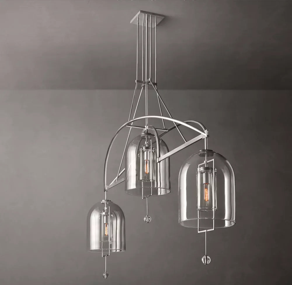 Fulcrum Grand Linear Chandelier 61 inch