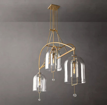 Fulcrum Grand Linear Chandelier 61 inch