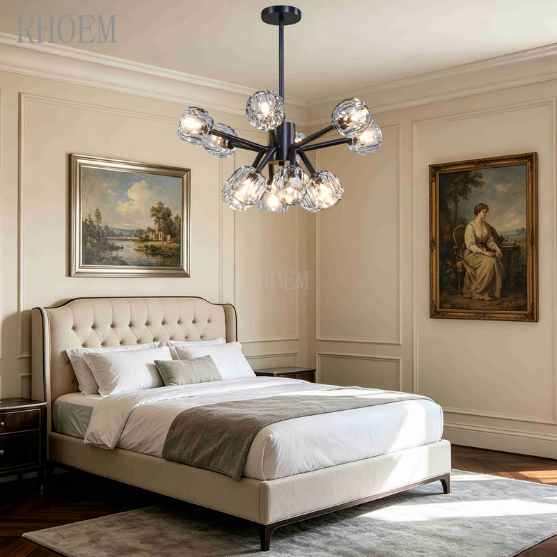 Boule De Cristal Clear Glass Round Chandelier | 24" - 72"