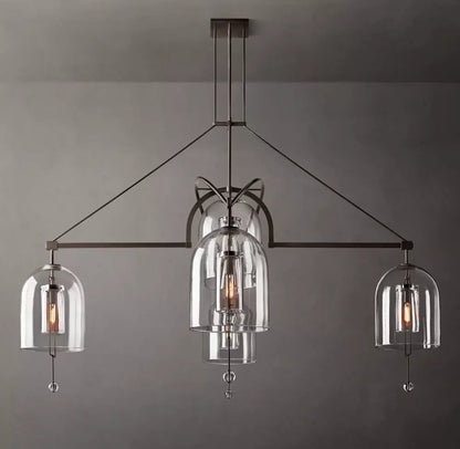 Fulcrum Grand Round Chandelier 73 inch