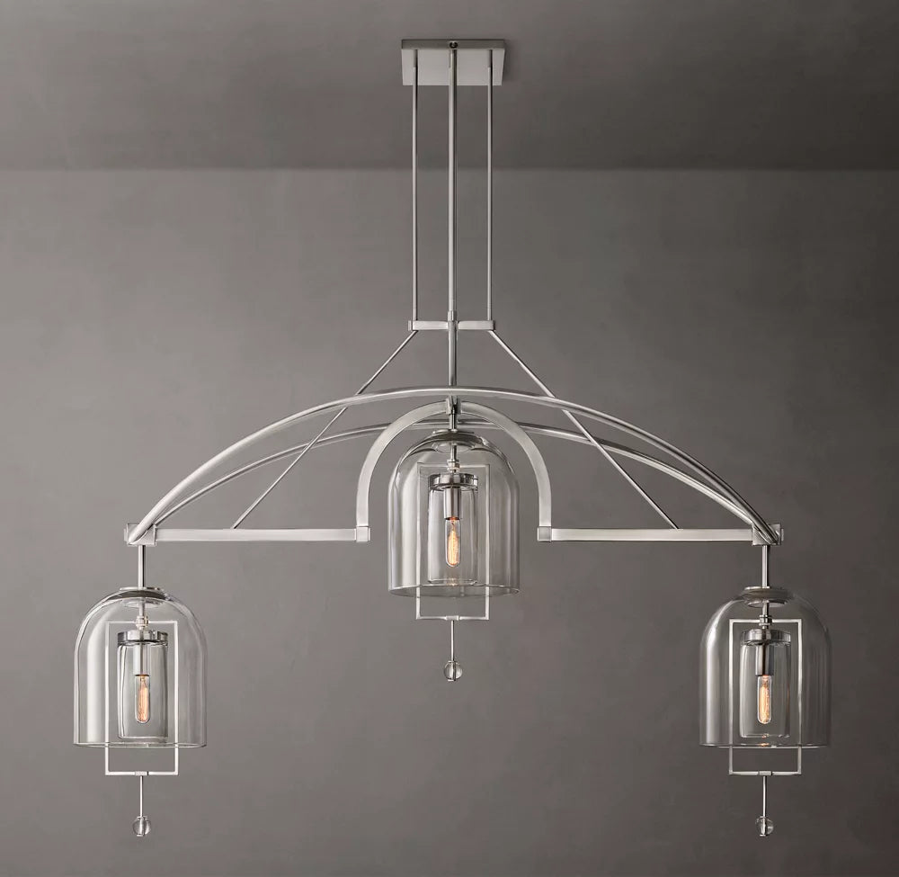 Fulcrum Grand Linear Chandelier 61 inch