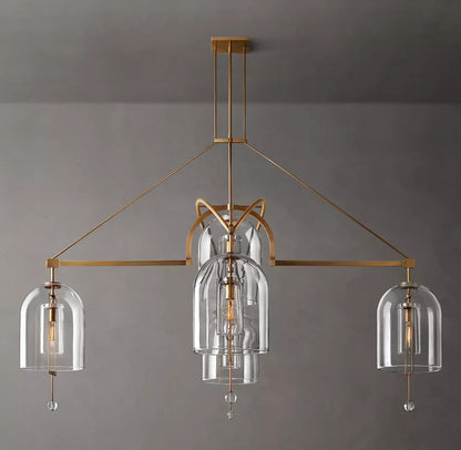 Fulcrum Grand Round Chandelier 73 inch