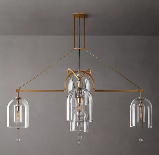 Fulcrum Grand Round Chandelier 73 inch
